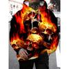 Fashion Skull Hoodies Men Women Streetwear Hooded Autumn New Harajuku Pullover Hip Hop Tracksuit Unisex Coat Clothing