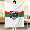 Wolfsberger Athletiksport Print Flannel Blanket, High Quality Comfortable for All Seasons, Home Decor, Warmth and Comfort, Perfect for Christmas Gifts