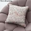 Pink Floral Pillow Covers Pattern Cushion Cover Suitable for Sofa Bedroom Car Pillow Cover