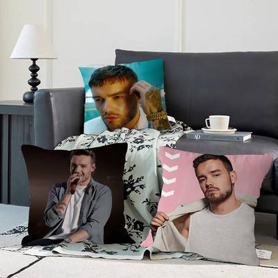 Singer L-Liam P-PayneS Maple Design Cushion Cover Happy Autumn Harvest Decor Holiday Decorati Pillow Cover