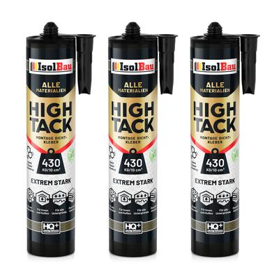 IsolBau High-Tack Mounting Glue 3 X 290ml