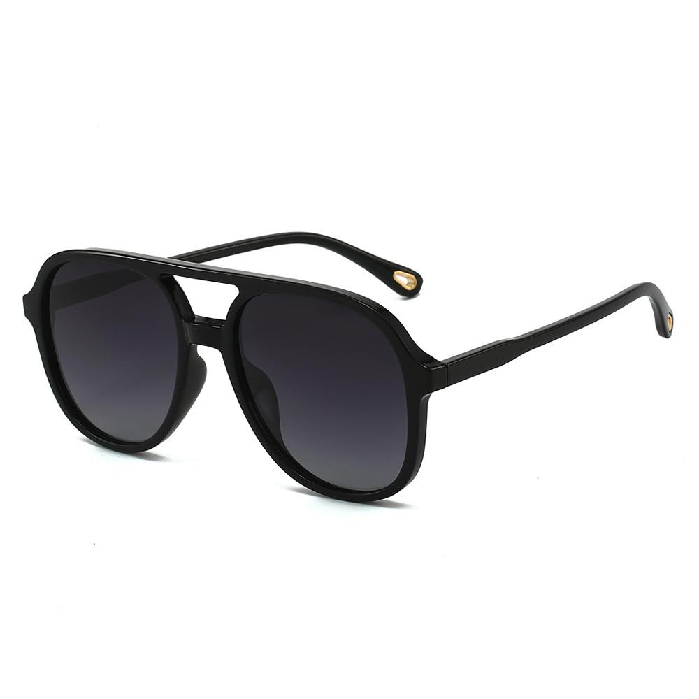 Polarized Sunglasses Men'S And Women'S Classic Pilot Toad Glasses Tac Two-Color Sunglasses Driving Fishing Glasses