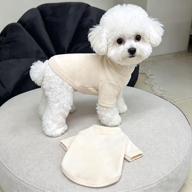 Dog clothes autumn and winter than bear teddy puppet small dog cat pet anti-hair German velvet two feet bottoming pajamas