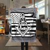 Freemasonry  Print Flannel Blanket, High Quality Comfortable for All Seasons, Home Decor, Warmth and Comfort