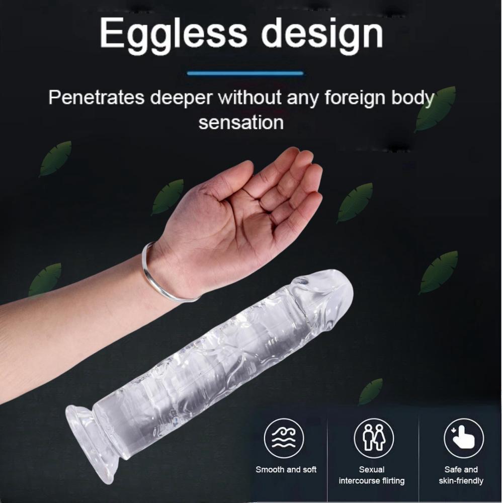 Realistic Dildo 7 Size Jelly Penis Suction Cup Dildo Female Masturbator Clitoral Stimulator Big Dick Lesbian Sex Toys For Women