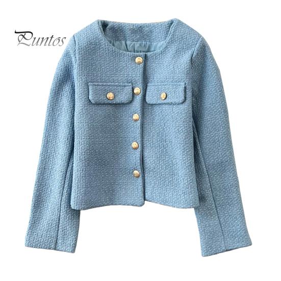 Herbst Frühling Damen Mantel Einreihig Lange Ärmel Einfarbig Strickjacke Lose OL Pendler Stil Dating Shopping Jacke