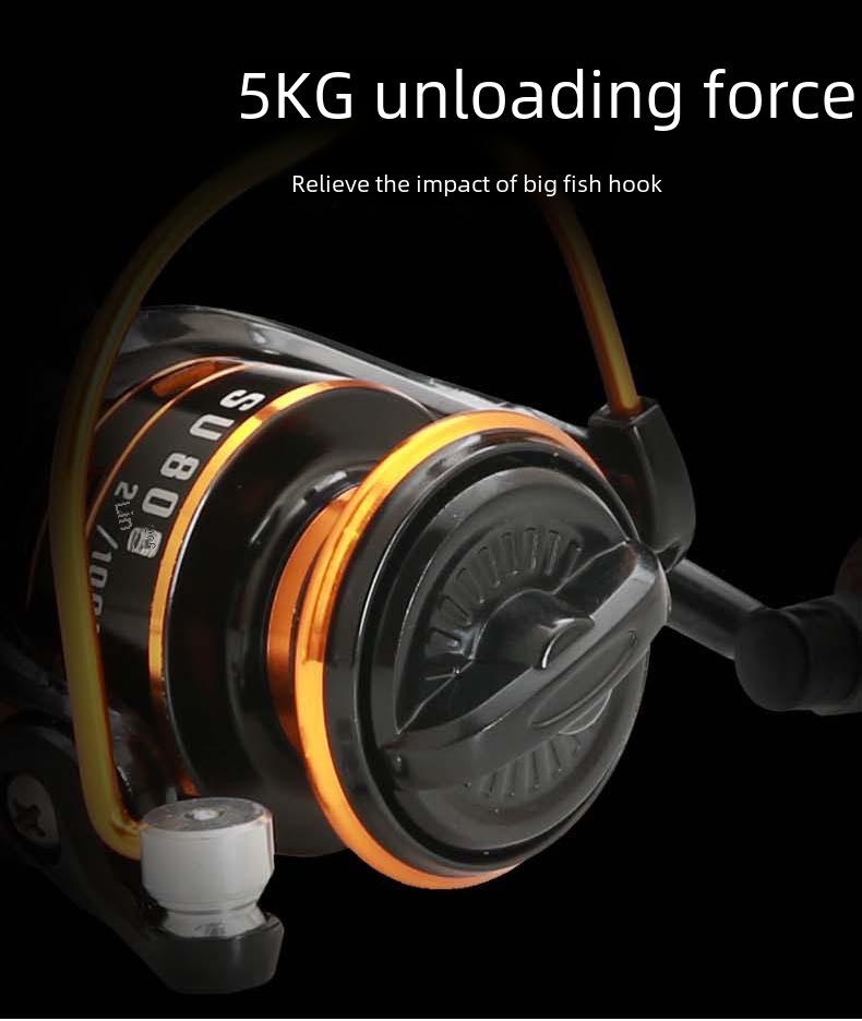 Palm Treasure 800 Mini Spinning Fishing Reel for Rocky Fishing Rods