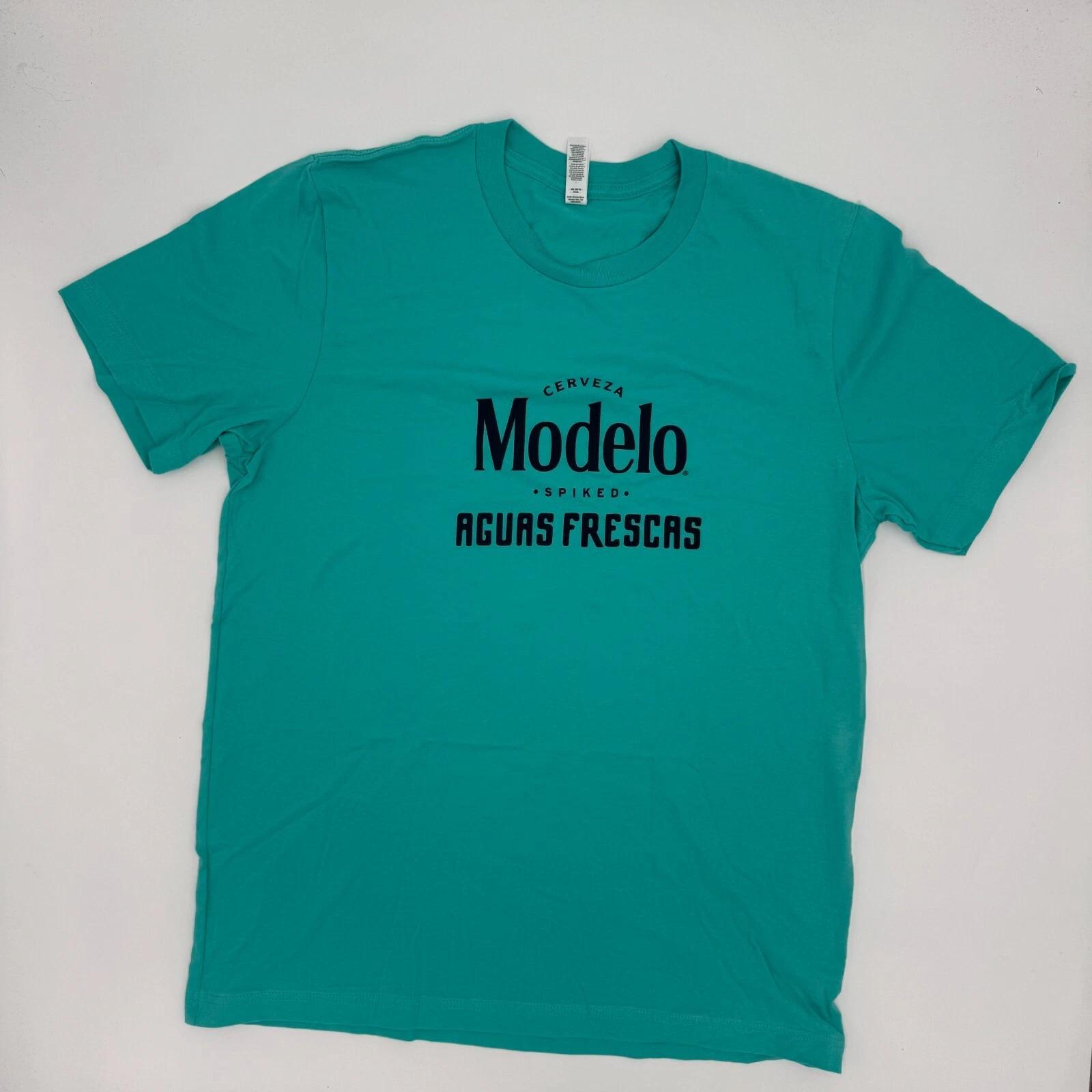 

Bella Canvas Tee Shirt Mens Large Aqua Green Short Sleeve Crewneck Pullover S