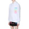WE11DONE Ss21 Logo Terry Hoodie Unisex Hoodies White WD-TH1-21-502-U-WH