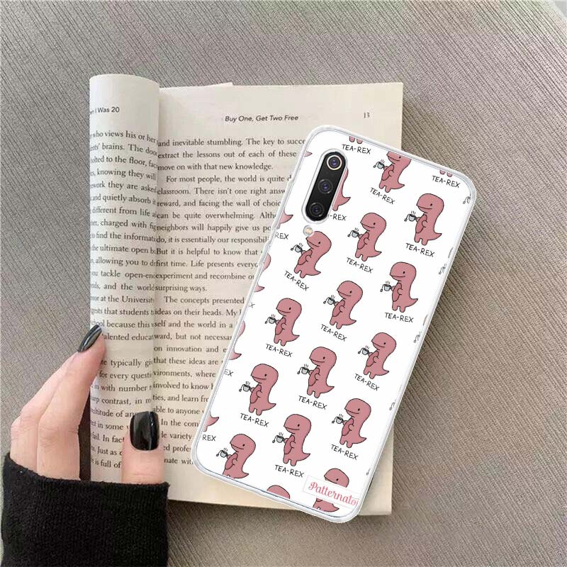 Cute Dinosaur Baby Fashion Phone Case For Xiaomi Redmi Note 14 13 Pro Plus 5G Cover 13C 14C 12 12C 9 9T 9C 10 10C 8 7 6 10A 9A P