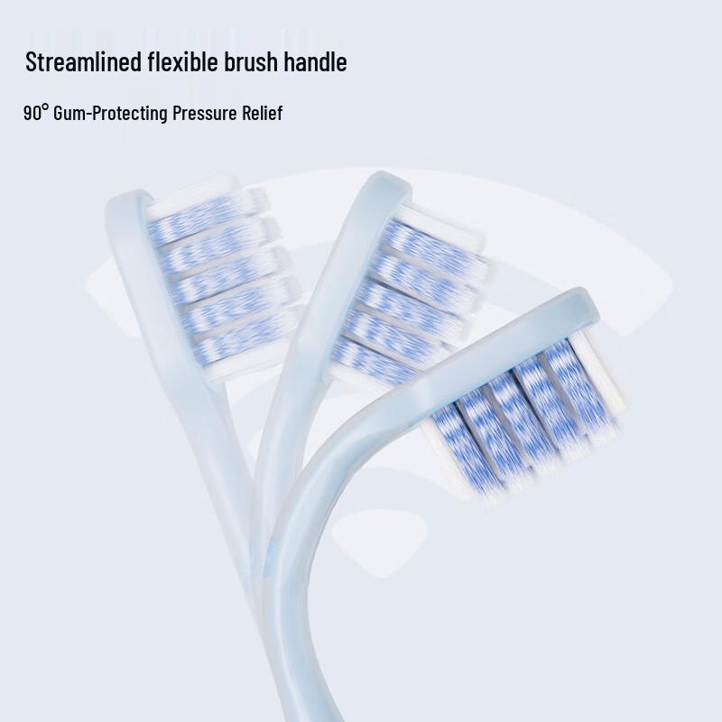 Shoubei Orthodontic Soft Bristle Toothbrush for Adults (2-Pack)