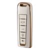 Great Wall WEY TPU Gold Edge Protective Key Cover for WEY/VV5/VV6/VV7 Remote Control