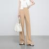 Women's summer thin pants, cool silk cooling high-waist wide-leg pants, women's casual pants, drapey and slimming straight-through long pants