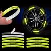 20pcs Car Wheel Hub Stickers Decorative Reflective Stickers For Mercedes Benz B/C/E/S Class A Class C200L GLC GLK New CLA GLA