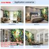 2pcs, plane printing Contemporary Curtains arboreal animal Versatile 100% Polyester (without rod) Holiday for Bedroom &