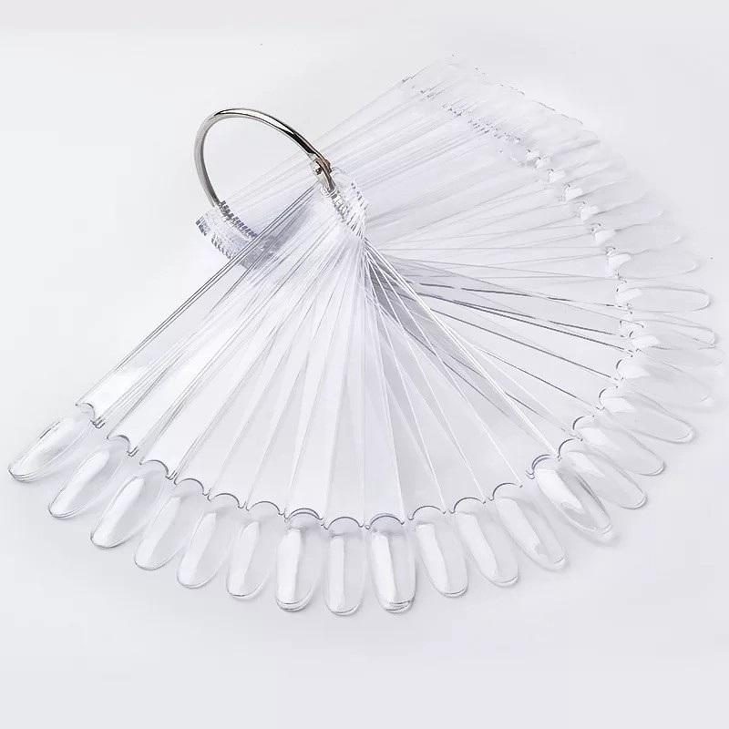 Nail Color Card Art Wheel Fan Glue Color Card Display Color Plate Display Nail Practice Color