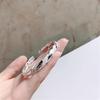 Fashion Light Luxury Twisted Open Bangle Bracelet For Women
