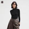 Bo Designer Capsule Series Women's Stand-Collar Knit Sweater