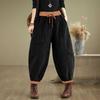 Pants for Women High Waist Long Trousers Plus Size Double Layer Thickened Solid Colour Versatile Casual Pants