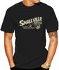 Smallville Kansas Herren T-Shirt Lockeres T-Shirt Rundhals Mode Lässiges Bedrucktes T-Shirt