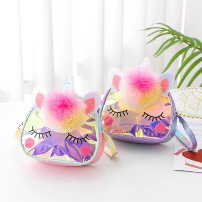 Kids' Cartoon Unicorn bag:Cute Crossbody/single-shoulder Design,ideal for School Storage! Adorable, Practical—perfect Companion