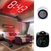 Clock Digital Alarm Multifunction With Voice Talking Led Temperature Projection