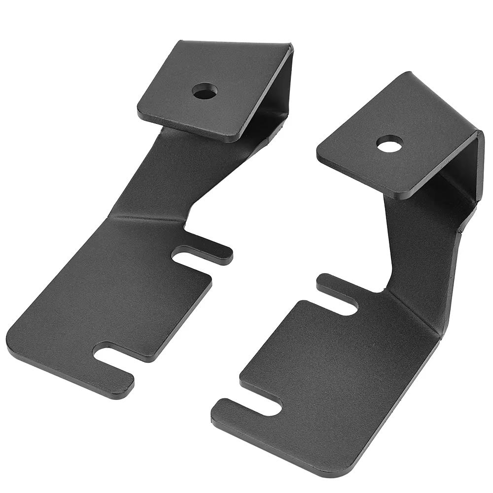 A-Pillar Led Ditch Pods Bracket Hood Hinges Work Light Mount Bracket For Auxiliary Offroad LED Pod Work Lighting on Toyota Hilux 2PCS