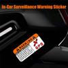GPS Tracking Alarm Sticker MTB Road Bike Scooter Motorcycle Anti-Theft Decal Warning Reflective Paster Bicycle Car Accessories