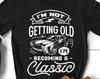 Ich bin nicht alt, ich bin ein Klassiker Shirt, Oldtimer Muscle Car, Klassisches Auto Shirt, Retro Vintage Auto T-Shirt, Retro Auto Liebhaber Shirt, Geburtstag Ehemann