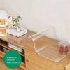 Clear PVC Tablecloth Waterproof Oilproof Heat-resistant Protective Cover for Dining Table, Desk, Countertop, Soft Plastic Vinyl Table Pad