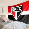 1PC Sao Paulo Fc Crest Tapestry Hanging for Bedroom,Livingroom, Playroom,Decor Art Room Wall Tapestry Holiday and Birthday Gifts