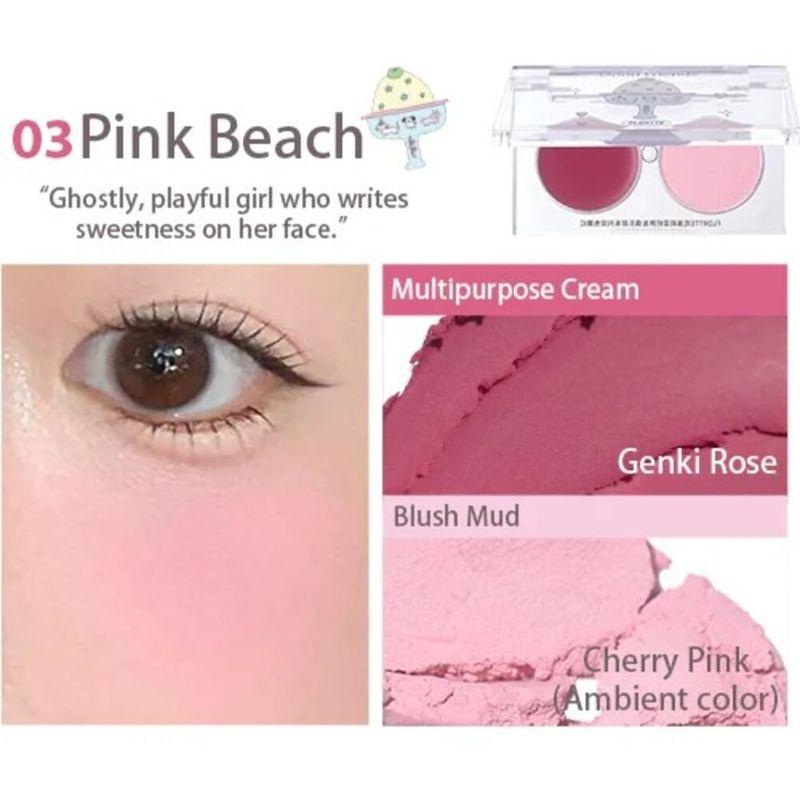 FLORTTE - Special Edition Multi-Purpose Duo Blusher (1-3)