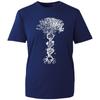 Dna Tree Of Life Tshirt Science Biology Graphic Tee Nature Lover Gift Black New