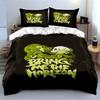 Bring Me The Horizon Skull Bedding Set Bedding Set (1 Duvet Cover, 2 Pillowcases, Duvet Not Included)