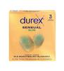 Sensual No Latex Condoms 3 Pcs Durex