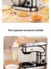 10L Multifunctional Chef Machine: Dough Mixer, Stand Mixer & Egg Beater for Home & Commercial Use