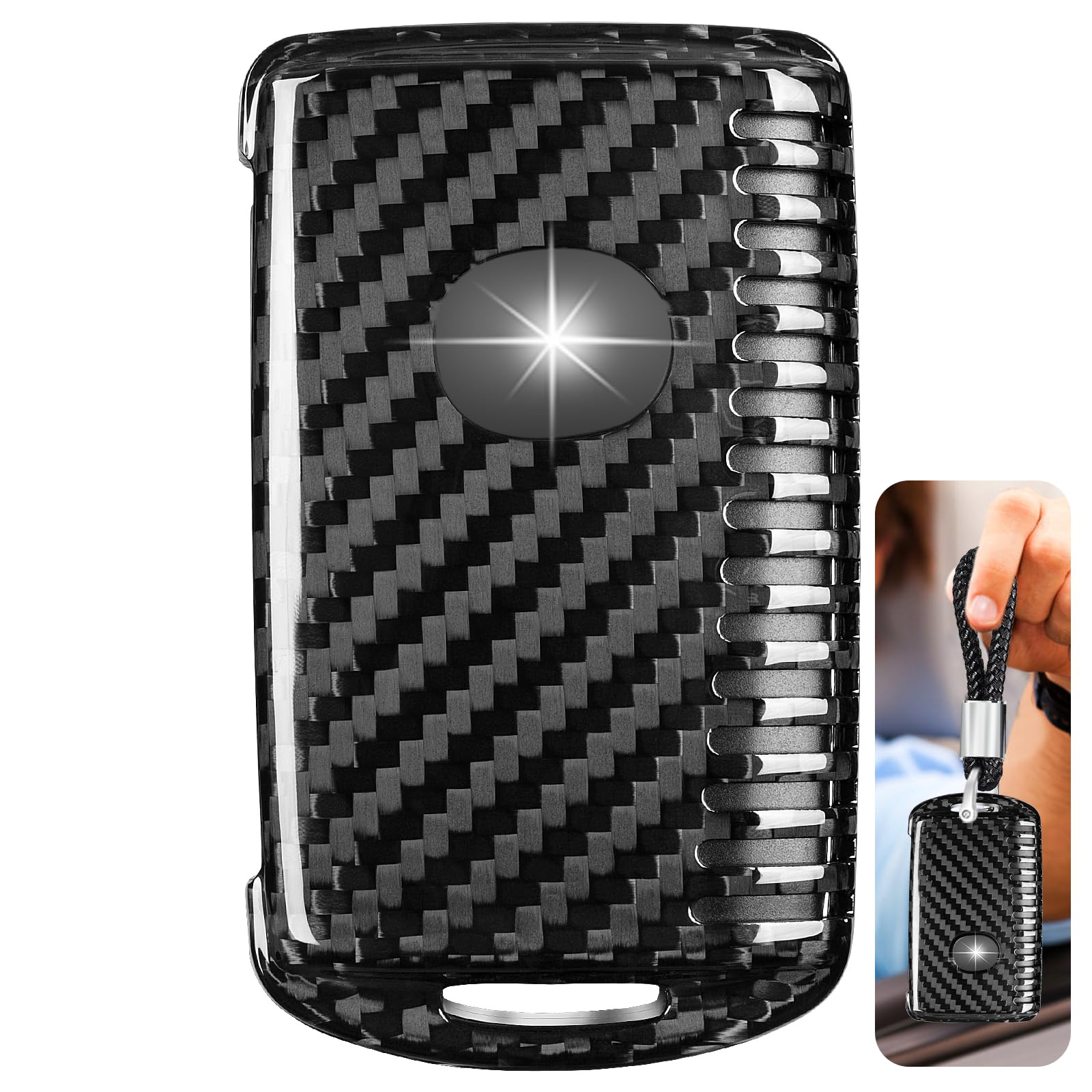 

Ключ Mazda 3 Настоящий Карбон Ключ Mazda Ключ Совместим с Mazda Седан Фастбэк Новый Смарт-Ключ Устойчивый к Царапинам T-карбоновый Чехол, Волокно, Держатель, Крышка, (BP чёрный