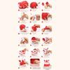 Nonwoven Chinese Lions Dance Hat DIY Lions Dance Cap Crafts Kit Chinese Dragon Head Cap Chinese New Year Decorations