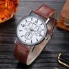 Men'S Watch Watch Antique Quartz Watch Belt Men'S High-End Wrist