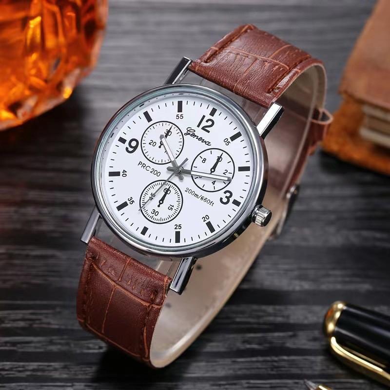 Men'S Watch Watch Antique Quartz Watch Belt Men'S High-End Wrist