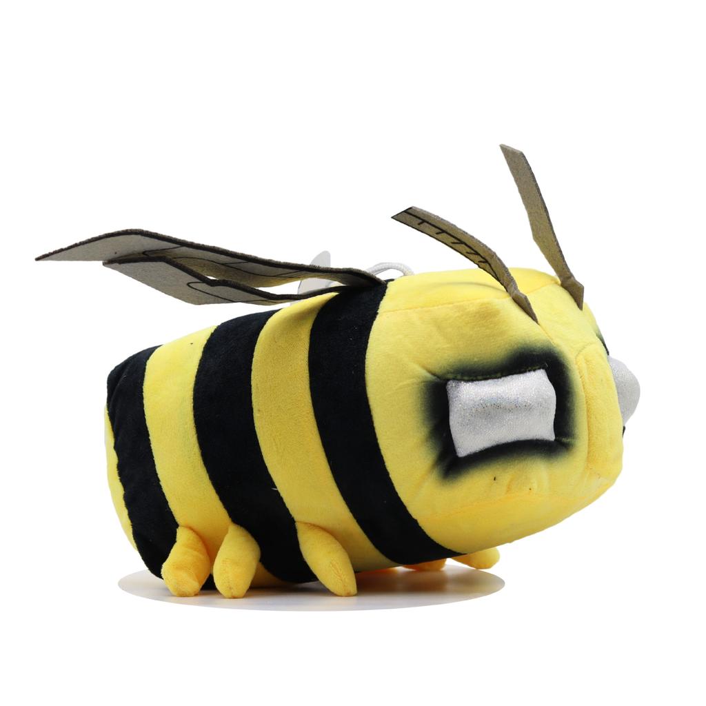 Pixel-Style Plush Toy Set – Block Character Stuffed Animals Mini Collection for Gaming Fans Kids Room Decor