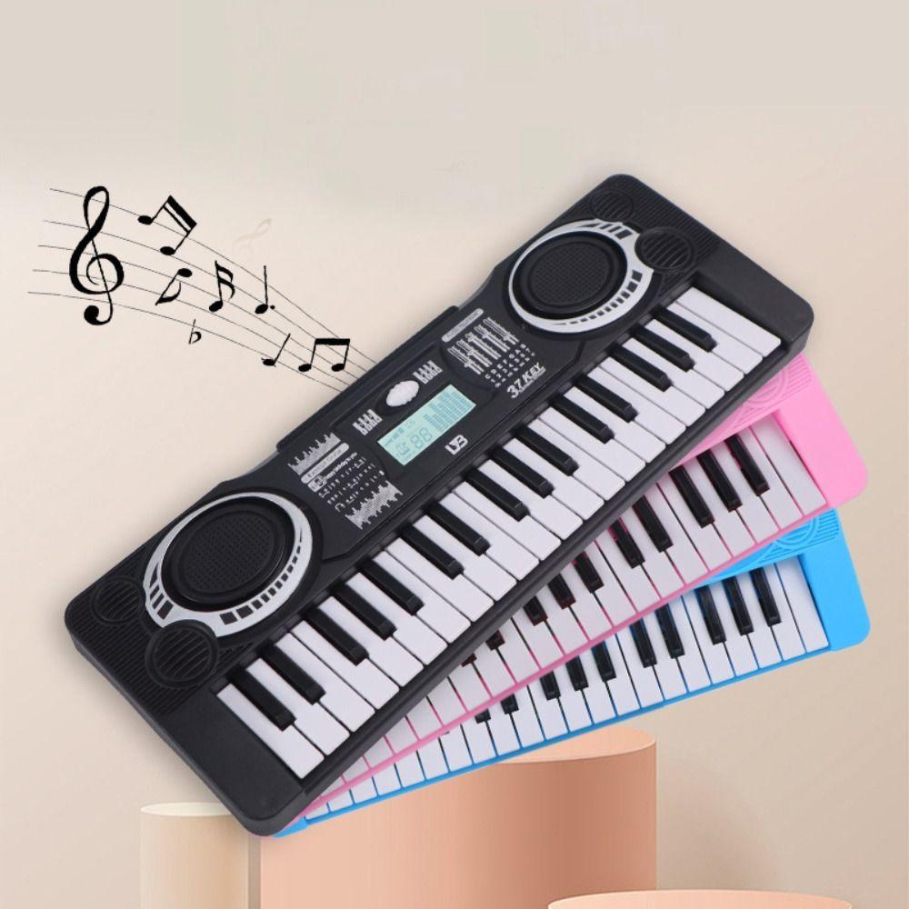 37 Keys Pink Piano Keyboard Toy Musical Instrument Toy Kids Electronic Piano Toy   Preschool