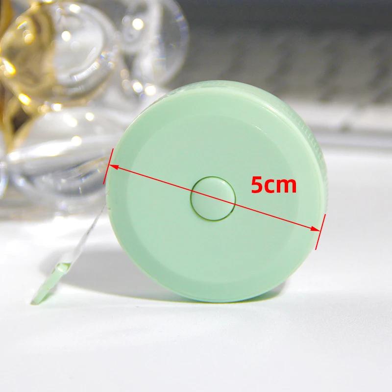 Stylish 1.5m Retractable Ruler - Durable, Easy Read, Perfect for Crafts & Tailoring In Nordic Colors