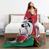 Christmas Diddl Blankets Quality Warm Soft  Bedding Throws Winter Kids Living Room Funny Bedspread