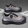 New spring breathable non-slip casual sports shoes outdoor rotating button labor protection mountaineering shoes