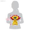 Sanei Boeki ALL STAR COLLECTION Typhlosion W26 x D19 x H25cm Plush Toy PP291 Pokémon (S)