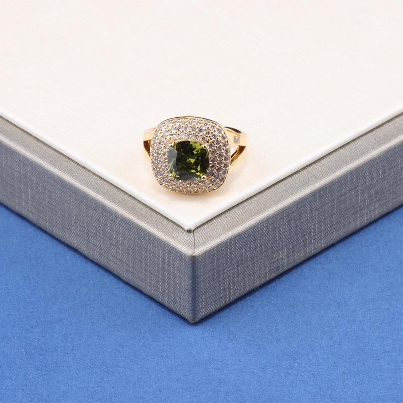 Charm Square Italy Brazil Jewelry Accessories  Gold Plated Bridal Wedding Sets Necklace And Earrings Ring For Women Gift