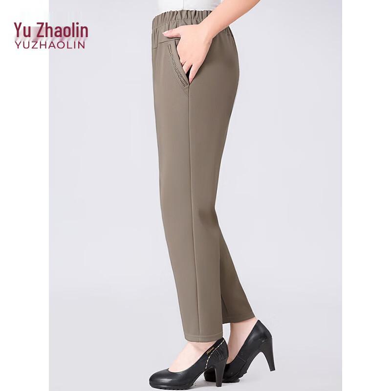 Yu Zhaolin Mid-Aged Women's Casual Straight-Leg Pants