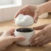 Cartoon Tea Canister Moisture Resistant Coffee Sealed Jars Food Storage Container  Gifts