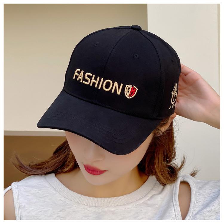 Hot shade sun protection niche design men's and women's trendy hats hard top baseball caps